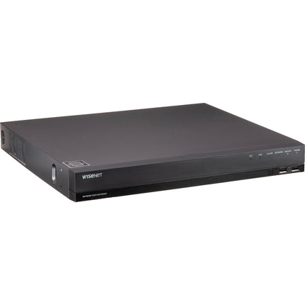 Hanwha Vision ARN-1610S NVR 16 Canales 8MP 16 Puertos PoE Mouse y Cable de Alimentación