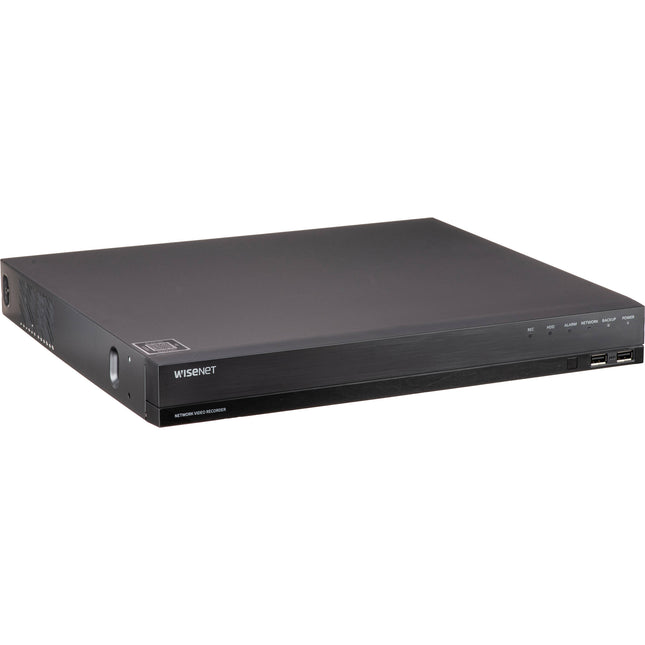 Hanwha Vision ARN-1610S NVR 16 canales 8MP con 4TB HDD y 16 puertos PoE