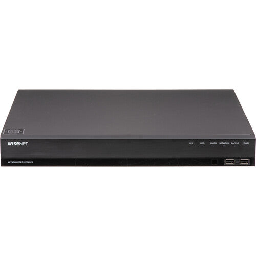 Hanwha Vision ARN-1610S NVR 16 canales 8MP con 4TB HDD y 16 puertos PoE