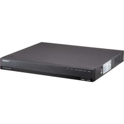 Hanwha Vision ARN-1610S NVR 16 Canales 8MP 16 Puertos PoE Mouse y Cable de Alimentación