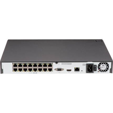 Hanwha Vision ARN-1610S NVR 16 Canales 8MP 16 Puertos PoE Mouse y Cable de Alimentación