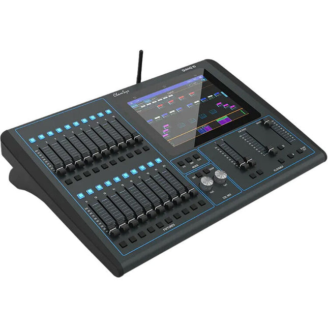 ChamSys QuickQ 10 Consola de Control de Iluminación Pantalla táctil 9.7" Wi-Fi integrada