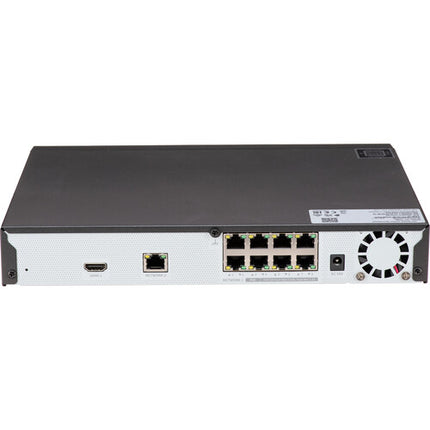 Hanwha Vision QRN-830S NVR 8 Canales 8MP 2TB HDD con 8 Puertos PoE