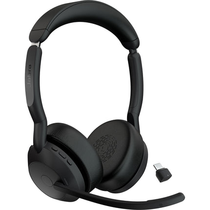 Jabra Evolve2 55 Auriculares Estéreo Bluetooth ANC 18 Horas Batería