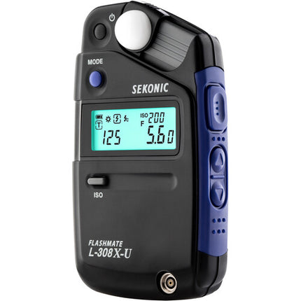 Sekonic L-308X-U Flashmate Medidor de Luz con Medición hasta 19.9 EV y Sincronización PC