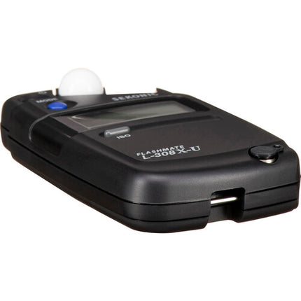 Sekonic L-308X-U Flashmate Medidor de Luz con Medición hasta 19.9 EV y Sincronización PC