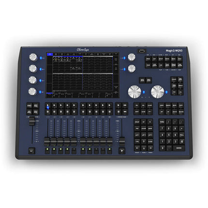 ChamSys MagicQ MQ50 Consola de Control de Iluminación 8 Universos 4096 Canales Pantalla 10.1"