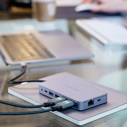 HYPER HyperDrive Dual 4K HDMI Hub USB Type-C 10 en 1 3840x2160 100W PD