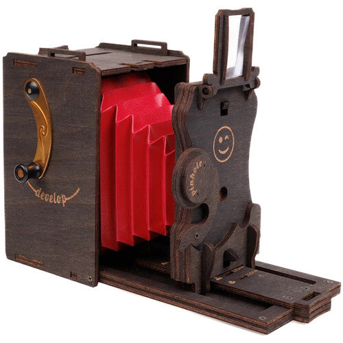 JollyLook Cámara Instantánea Pinhole Kit 40-110mm Cuerpo de Madera