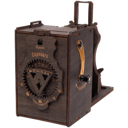JollyLook Cámara Instantánea Pinhole Kit 40-110mm Cuerpo de Madera