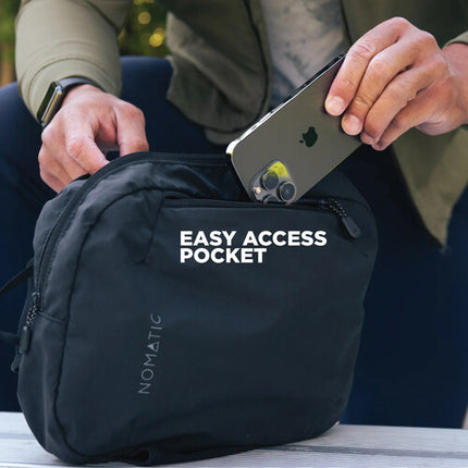 Nomatic Navigator Sling plegable 6L con panel trasero EVA y bolsillos organizadores