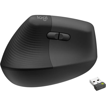 Logitech Lift Ratón Inalámbrico Ergonómico Vertical 4000 dpi Batería AA