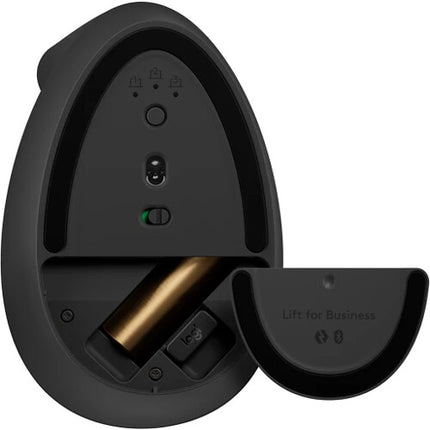 Logitech Lift Ratón Inalámbrico Ergonómico Vertical 4000 dpi Batería AA