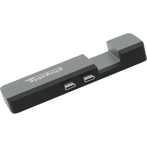 Plugable 5-en-1 Hub USB-C para MacBook Pro Air con Ethernet 3.5 mm audio