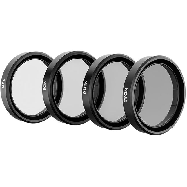 TELESIN Filtro Circular Polarizador y ND para DJI Osmo Action 3 con 3 4 5 Stops