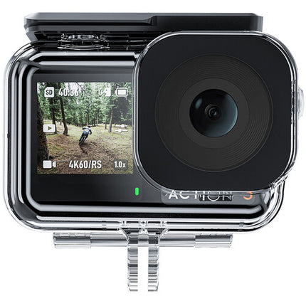 TELESIN Funda Estanca para DJI Osmo Action 147 ft con 3 Hojas Antivaho