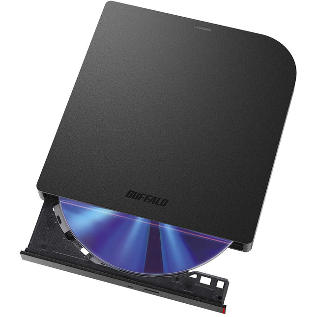 Buffalo MediaStation 8X Grabadora DVD portátil USB 3.2 24x CD 8x DVD