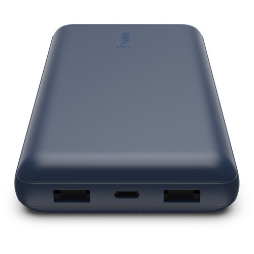 Belkin BoostCharge Batería portátil 20000mAh carga 3 dispositivos azul