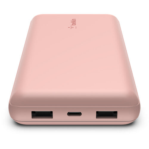 Belkin BoostCharge Batería portátil 20000mAh carga 3 dispositivos Rosa Oro