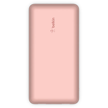 Belkin BoostCharge Batería portátil 20000mAh carga 3 dispositivos Rosa Oro