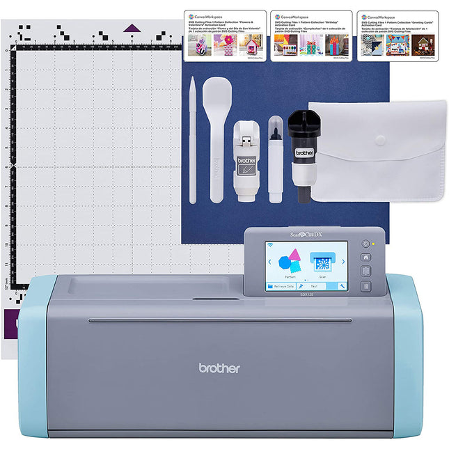 Brother ScanNCut DX Escáner Cortador 600 dpi Pantalla 5" LCD
