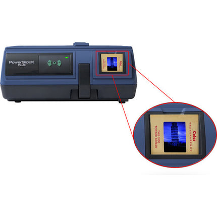 Pacific Image PowerSlide X Plus Scanner 10000 dpi 48-Bit Color Batch Scanning