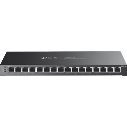 TP-Link TL-SG2016P Switch de Red Gestionado 16 Puertos Gigabit 120W PoE+