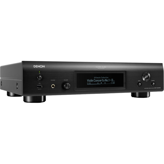 Denon DNP-2000NE Reproductor de Audio con DAC Cuádruple y HEOS Negro