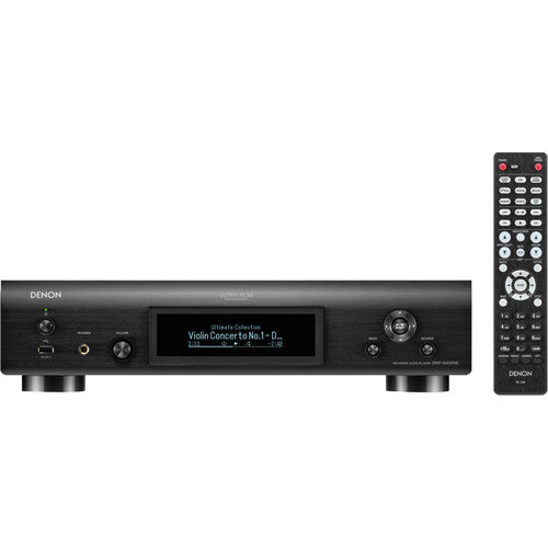 Denon DNP-2000NE Reproductor de Audio con DAC Cuádruple y HEOS Negro