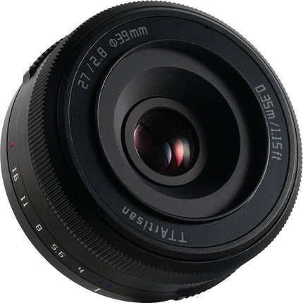 TTArtisan 27mm f/2.8 Objetivo para Sony E APS-C con Motor AF y Distancia mínima 35 cm