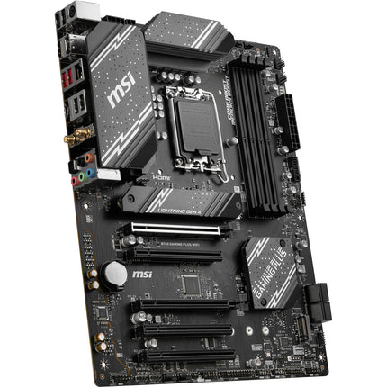 MSI B760 GAMING PLUS WIFI Placa Base ATX LGA 1700 DDR5 Wi-Fi 6E SATA