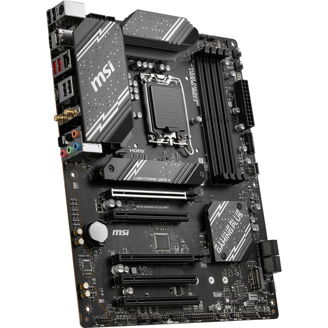 MSI B760 GAMING PLUS WIFI Placa Base ATX LGA 1700 DDR5 Wi-Fi 6E SATA