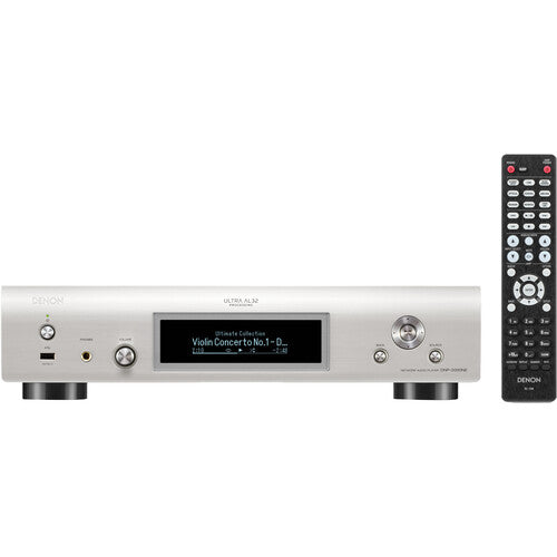 Denon DNP-2000NE Reproductor Audio Resolución Alta con DAC Cuádruple y HEOS Plata