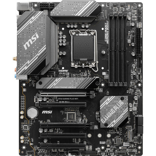MSI B760 GAMING PLUS WIFI Placa Base ATX LGA 1700 DDR5 Wi-Fi 6E SATA