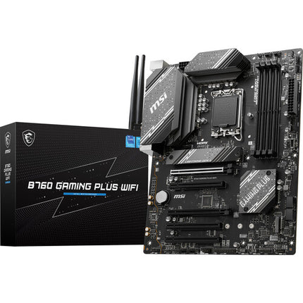 MSI B760 GAMING PLUS WIFI Placa Base ATX LGA 1700 DDR5 Wi-Fi 6E SATA
