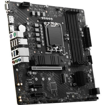 MSI PRO B760M-P DDR4 Placa Base Micro-ATX LGA 1700 4x DDR4 2x M.2