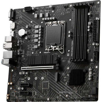 MSI PRO B760M-P DDR4 Placa Base Micro-ATX LGA 1700 4x DDR4 2x M.2