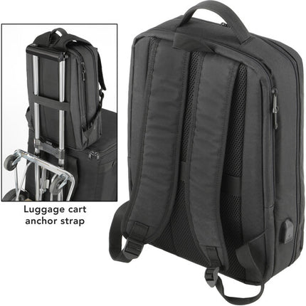 Ruggard Mochila Slim para Laptop 17" Compartimento Acolchado y USB