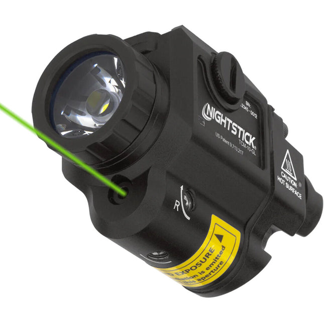Nightstick TCM-10GL Linterna Compacta para Arma 650 Lúmenes 446 Pies HazFocalizado