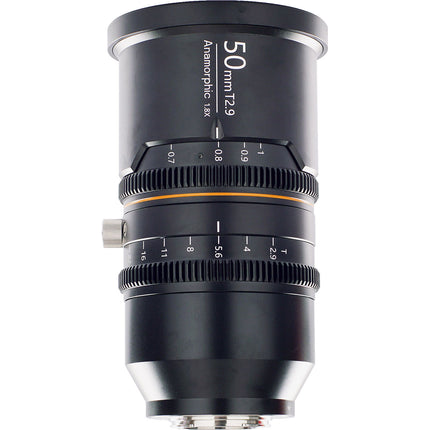 BLAZAR LENS Great Joy 50mm T2.9 Lens Anamórfico 1.8x Amber Flare Micro Four Thirds