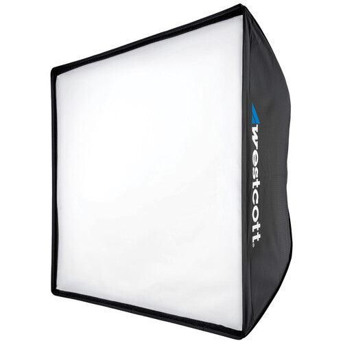 Westcott Rapid Box Switch Softbox 3 x 3 pies con difusores interiores y exteriores y funda de transporte