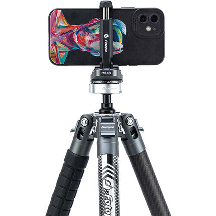 Fotopro X-Aircross 3 Carbon Lite trípode de viaje con cabezal FPH-32Q y mochila convertible