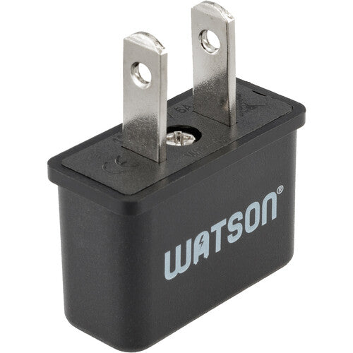 Watson Adaptador de Enchufe 2-Prong Europa a USA Tipo C a Tipo A