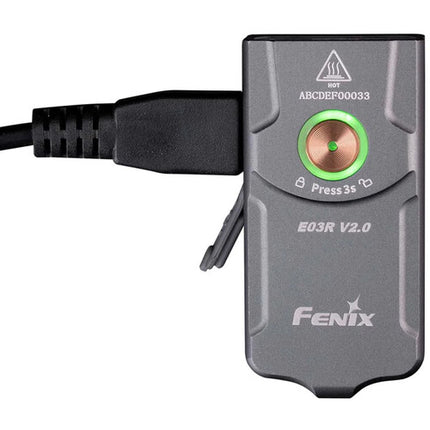 Fenix Flashlight E03R V2.0 Linterna Recargable 500 Lúmenes 2.1 Pulgadas Azul
