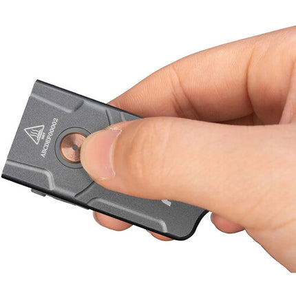 Fenix Linterna Recargable E03R V2.0 Gris 500 Lúmenes 2.1 Pulgadas USB-C