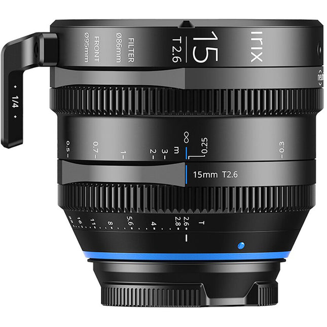 IRIX 15mm T2.6 Lente Cine para FUJIFILM X con Montura y Sellado Climático