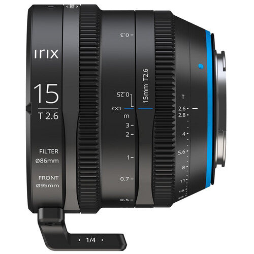 IRIX 15mm T2.6 Lente Cine para FUJIFILM X con Montura y Sellado Climático