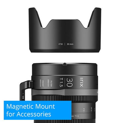 IRIX 30mm T1.5 objetivo cine para Fujifilm X apertura T1.5 a T16 filtro 86mm
