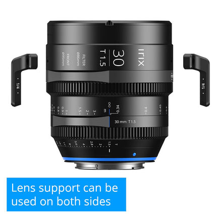 IRIX 30mm T1.5 objetivo cine para Fujifilm X apertura T1.5 a T16 filtro 86mm