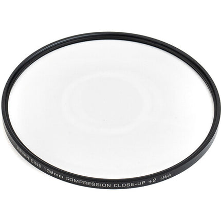 Revar Cine 138mm filtro close-up +2 dioptrías vidrio Schott BK7 aluminio anodizado